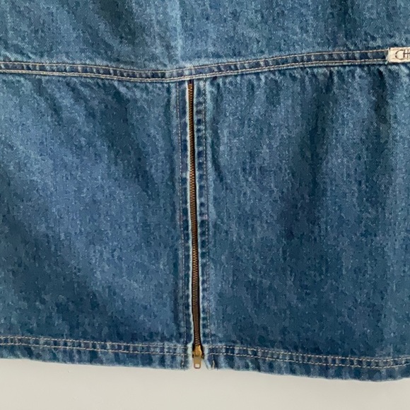 Cherokee vintage denim skirt. Size 5. USA High rise. - Picture 4 of 6